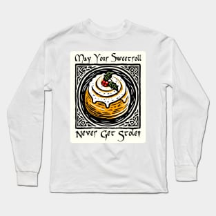 Skyrim Christmas Sweetroll Long Sleeve T-Shirt